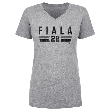 Kevin Fiala Women's V-Neck T-Shirt | 500 LEVEL
