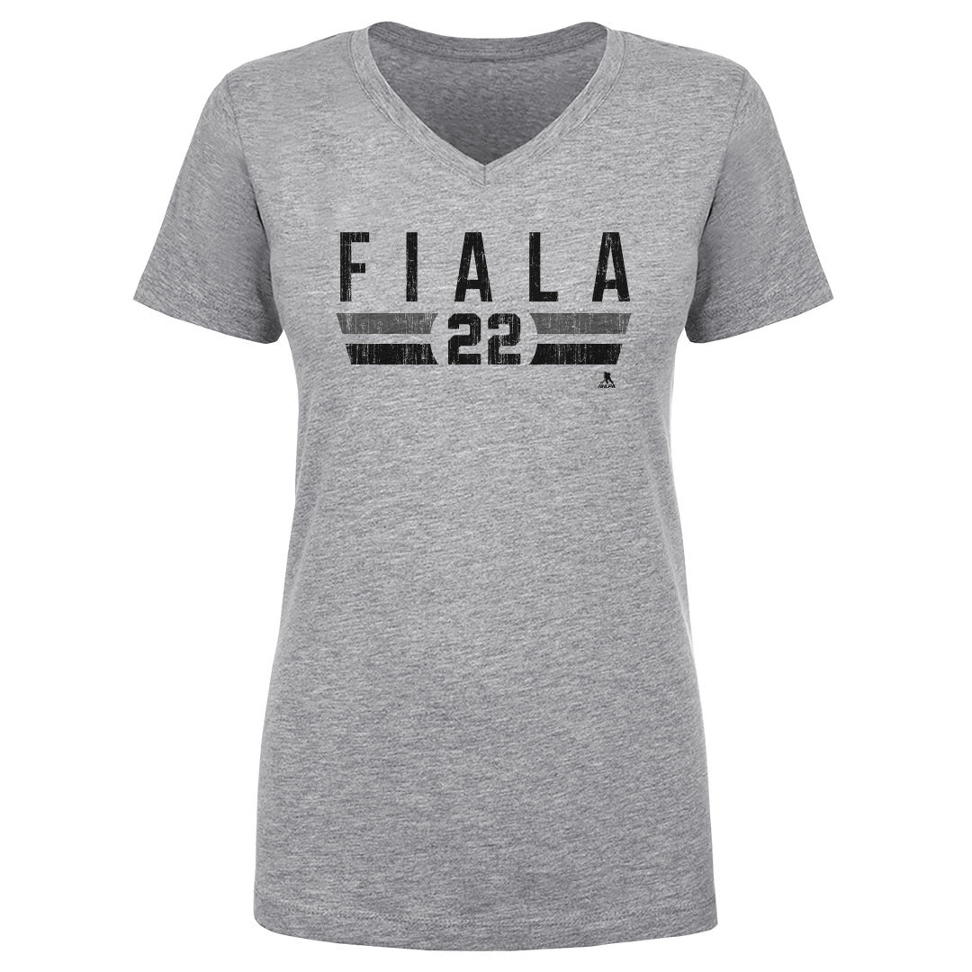 Kevin Fiala Women&#39;s V-Neck T-Shirt | 500 LEVEL