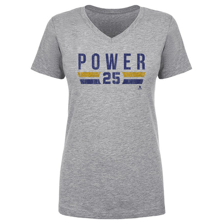 Owen Power Women's V-Neck T-Shirt | 500 LEVEL