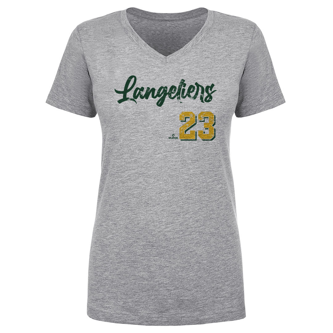 Shea Langeliers Women's V-Neck T-Shirt | 500 LEVEL