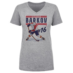 Aleksander Barkov Women's V-Neck T-Shirt | 500 LEVEL