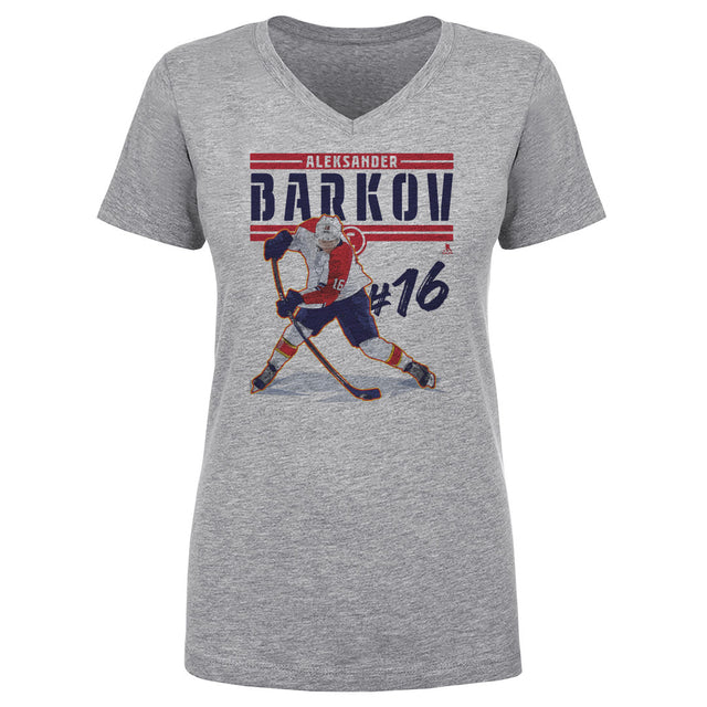 Aleksander Barkov Women's V-Neck T-Shirt | 500 LEVEL
