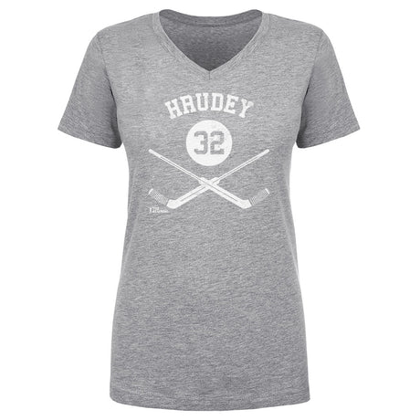 Kelly Hrudey Women's V-Neck T-Shirt | 500 LEVEL