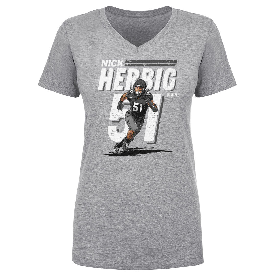 Nick Herbig Women's V-Neck T-Shirt | 500 LEVEL