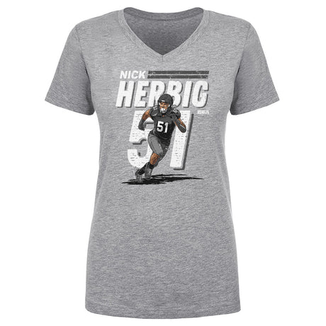 Nick Herbig Women's V-Neck T-Shirt | 500 LEVEL