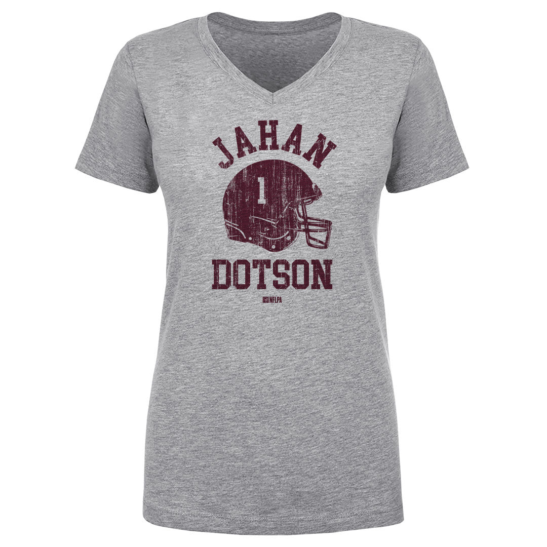 Jahan Dotson Women&#39;s V-Neck T-Shirt | 500 LEVEL
