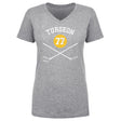 Pierre Turgeon Women's V-Neck T-Shirt | 500 LEVEL
