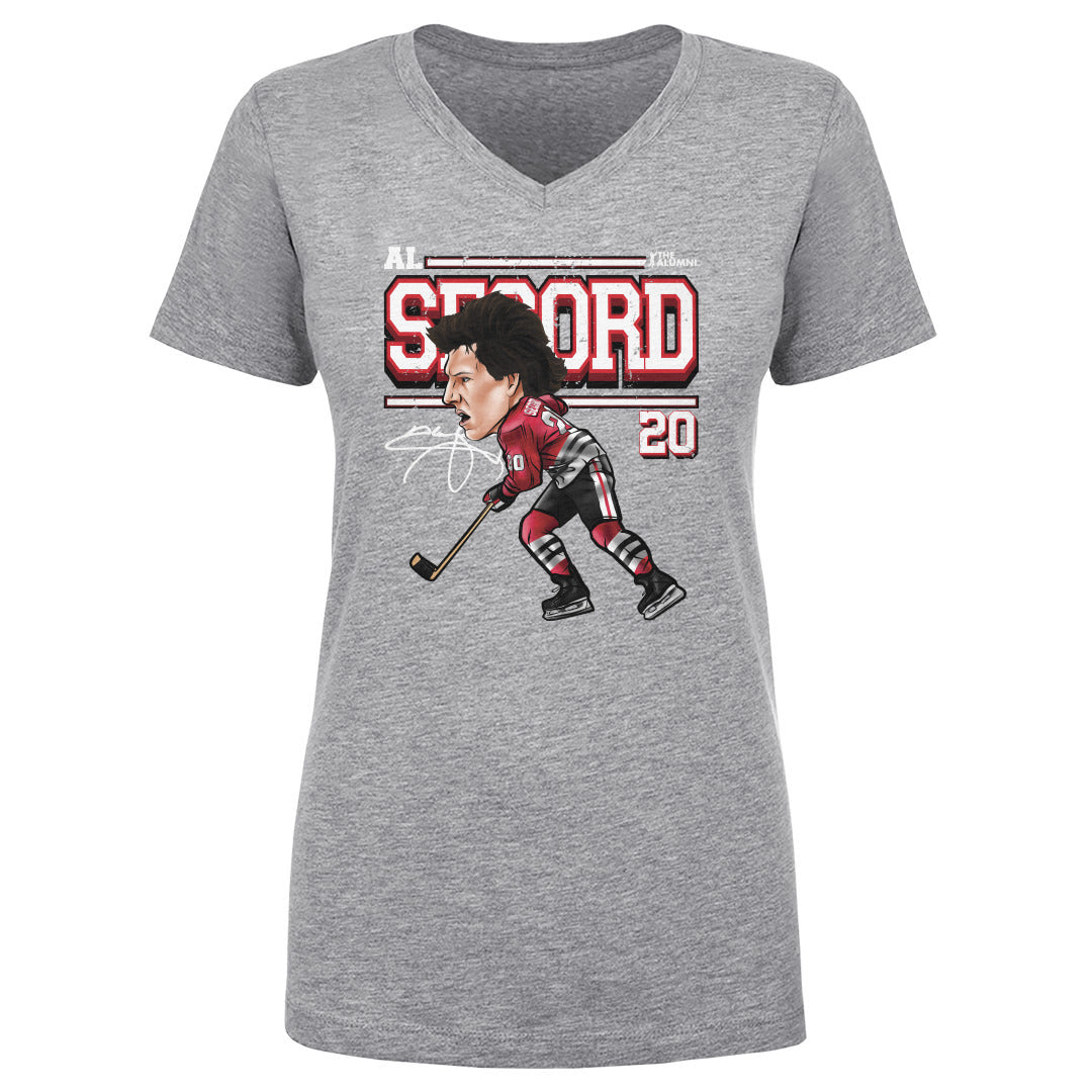 Al Secord Women&#39;s V-Neck T-Shirt | 500 LEVEL