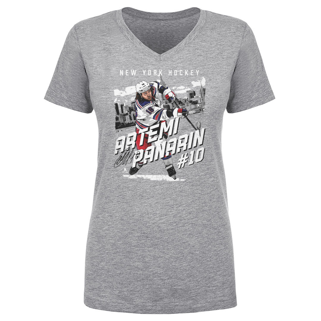 Artemi Panarin Women's V-Neck T-Shirt | 500 LEVEL