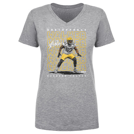 Rasheed Walker Women's V-Neck T-Shirt | 500 LEVEL