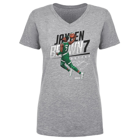 Jaylen Brown Women's V-Neck T-Shirt | 500 LEVEL