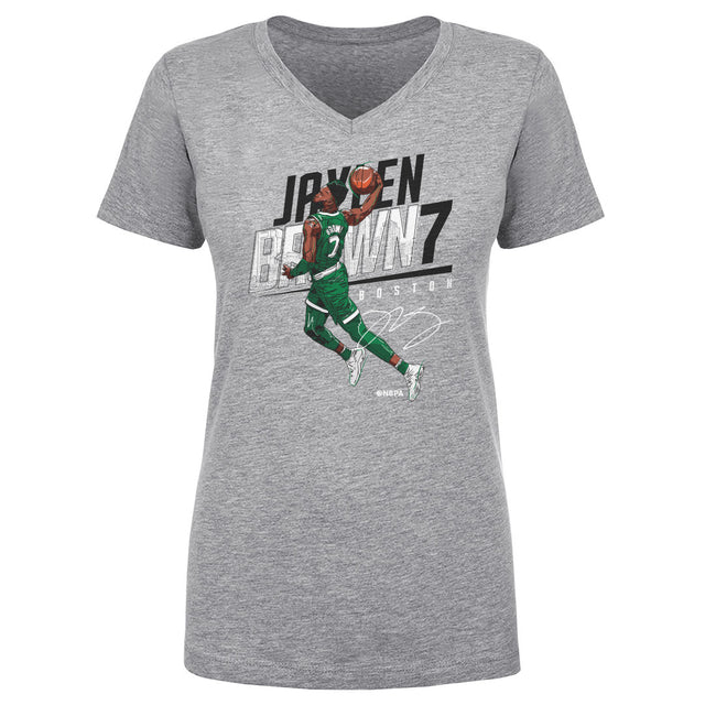 Jaylen Brown Women's V-Neck T-Shirt | 500 LEVEL