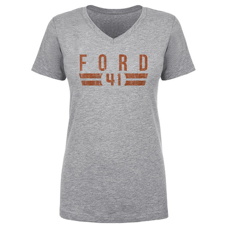 Jaylan Ford Women's V-Neck T-Shirt | 500 LEVEL