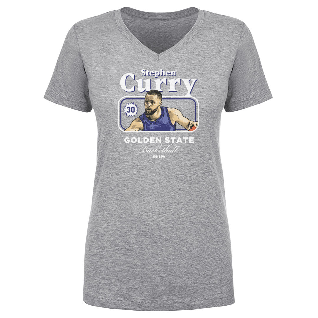 Steph Curry Women's V-Neck T-Shirt | 500 LEVEL