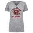 Christian McCaffrey Women's V-Neck T-Shirt | 500 LEVEL