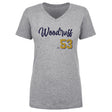 Brandon Woodruff Women's V-Neck T-Shirt | 500 LEVEL