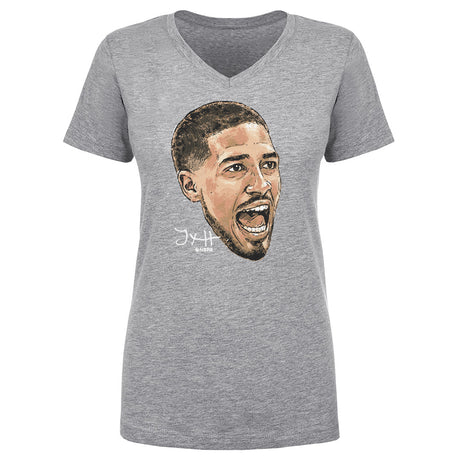 Tyrese Haliburton Women's V-Neck T-Shirt | 500 LEVEL