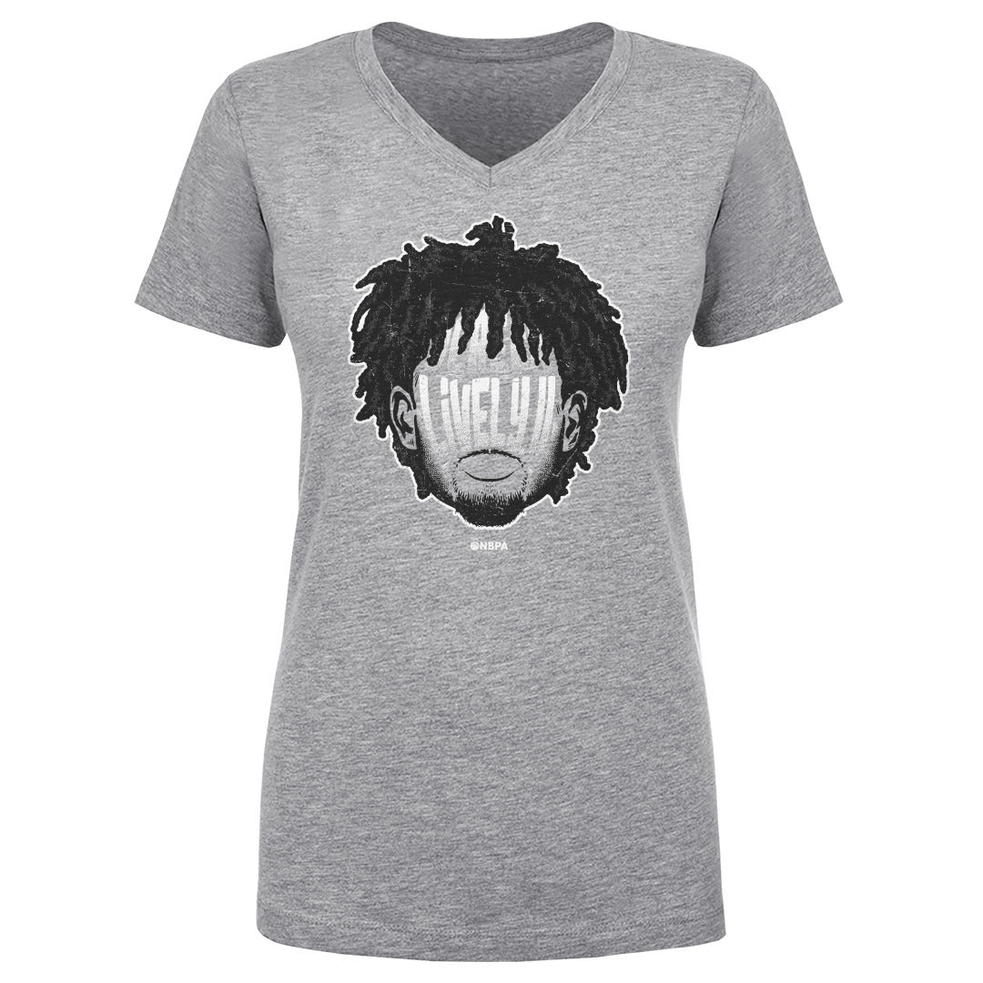 Dereck Lively II Women's V-Neck T-Shirt | 500 LEVEL