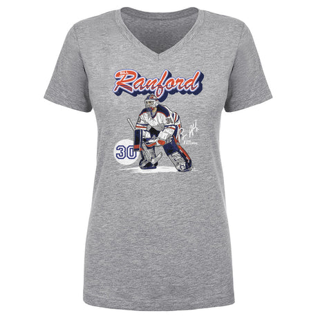 Bill Ranford Women's V-Neck T-Shirt | 500 LEVEL
