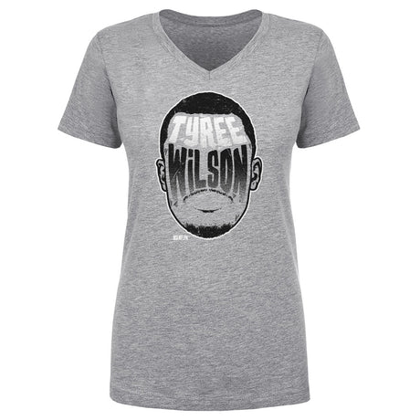Tyree Wilson Women's V-Neck T-Shirt | 500 LEVEL