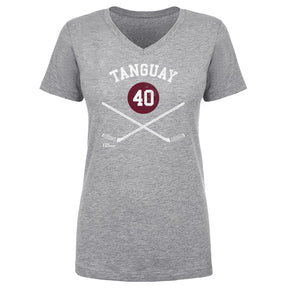 Alex Tanguay Women's V-Neck T-Shirt | 500 LEVEL
