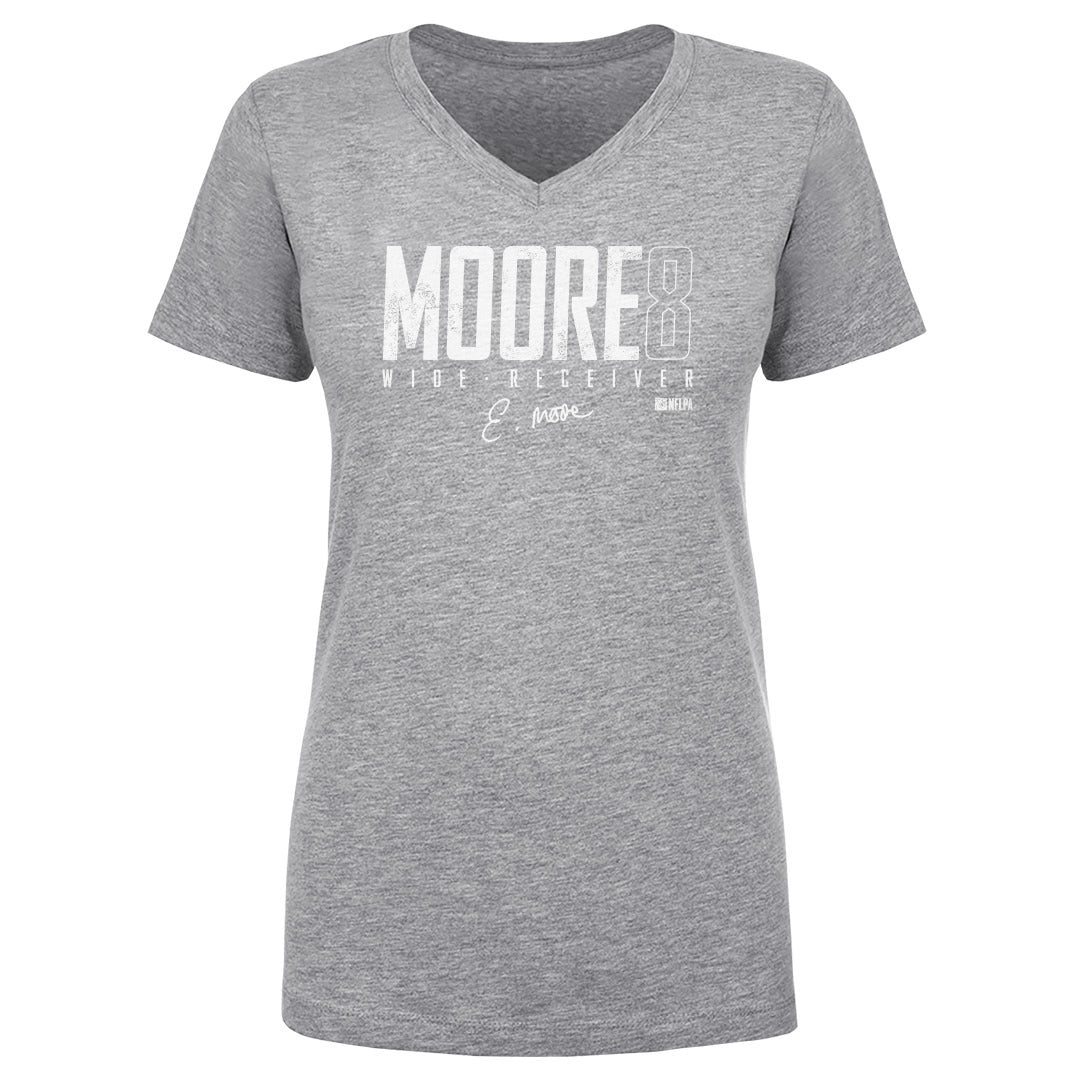Elijah Moore Women&#39;s V-Neck T-Shirt | 500 LEVEL