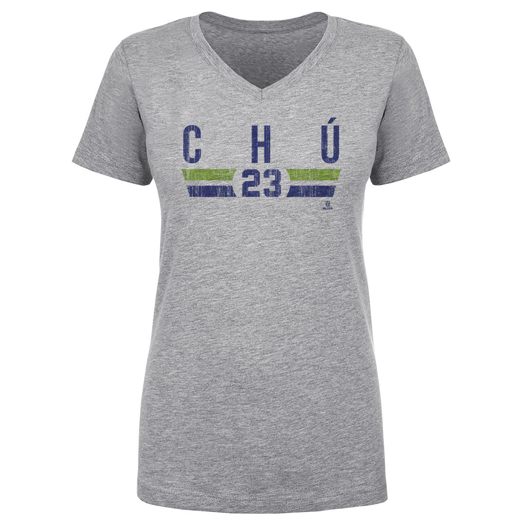 Leo Chu Women's V-Neck T-Shirt | 500 LEVEL