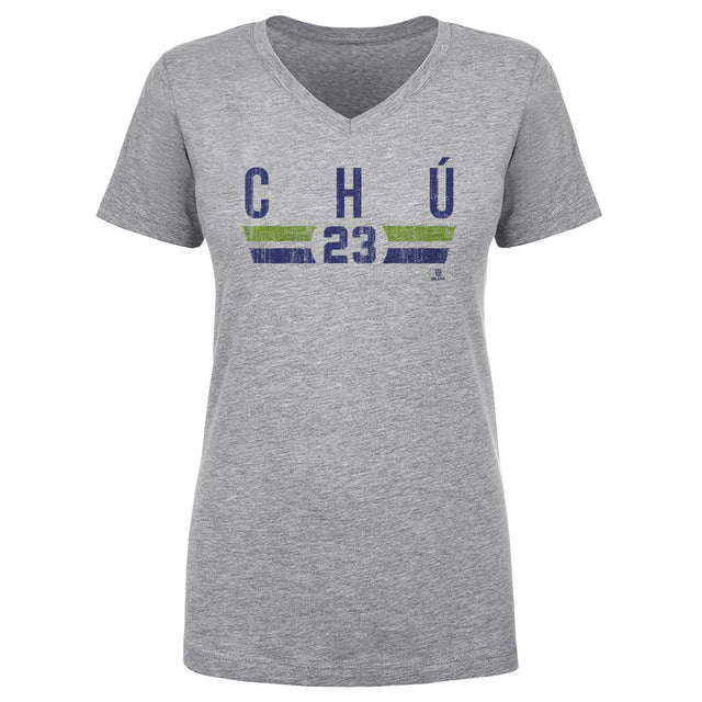 Leo Chu Women's V-Neck T-Shirt | 500 LEVEL