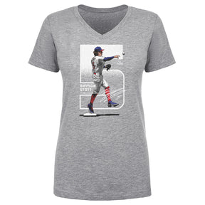 Bryson Stott Women's V-Neck T-Shirt | 500 LEVEL