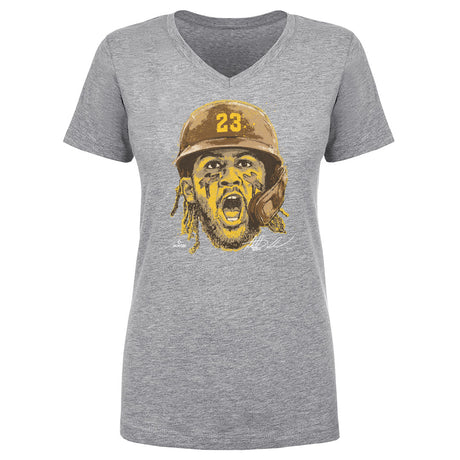 Fernando Tatis Jr. Women's V-Neck T-Shirt | 500 LEVEL