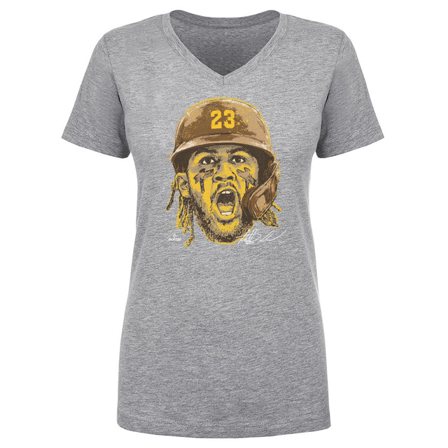 Fernando Tatis Jr. Women's V-Neck T-Shirt | 500 LEVEL
