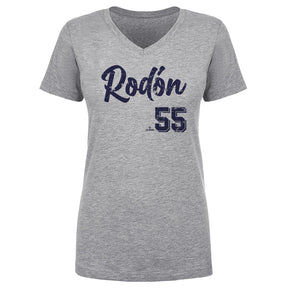 Carlos Rodon Women's V-Neck T-Shirt | 500 LEVEL