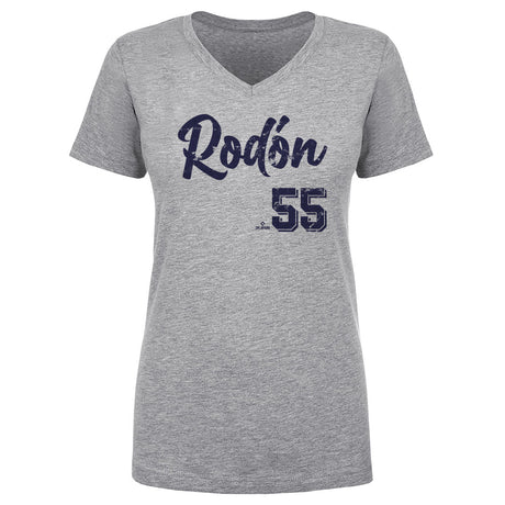 Carlos Rodon Women's V-Neck T-Shirt | 500 LEVEL