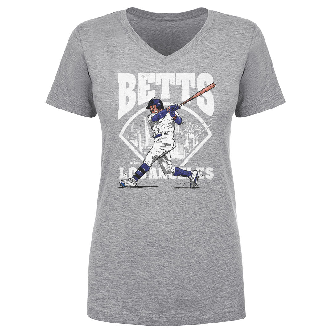 Mookie Betts Women's V-Neck T-Shirt | 500 LEVEL