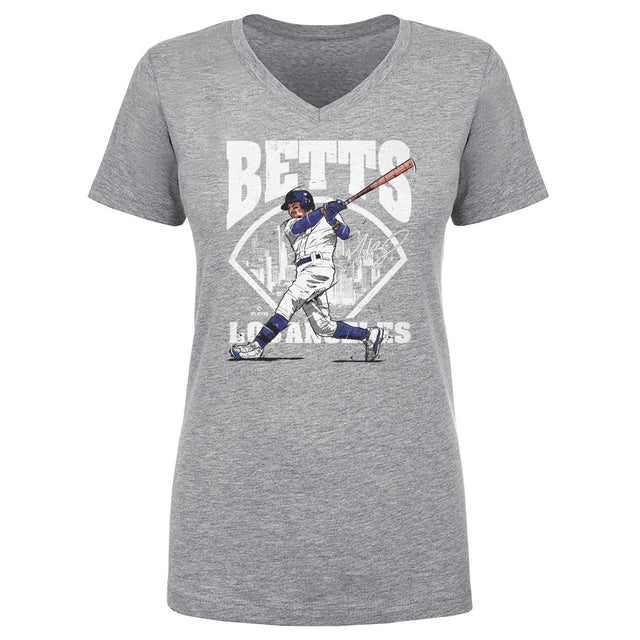 Mookie Betts Women's V-Neck T-Shirt | 500 LEVEL