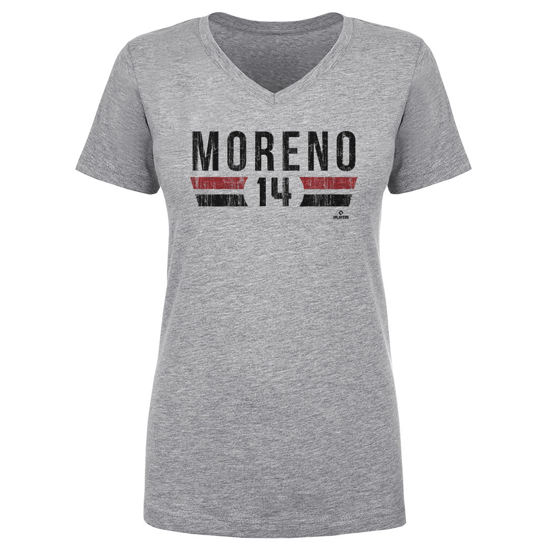 Gabriel Moreno Women's V-Neck T-Shirt | 500 LEVEL