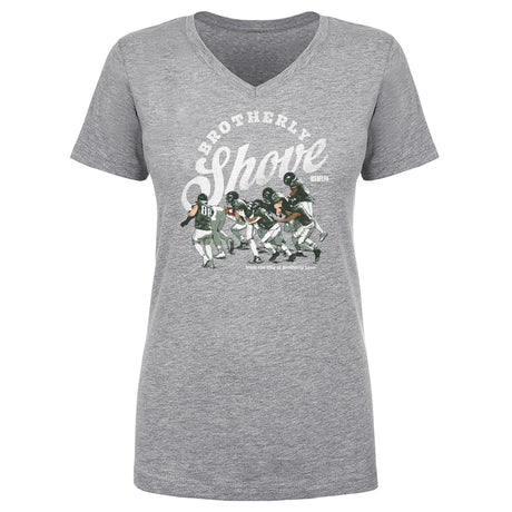 Jalen Hurts Women's V-Neck T-Shirt | 500 LEVEL