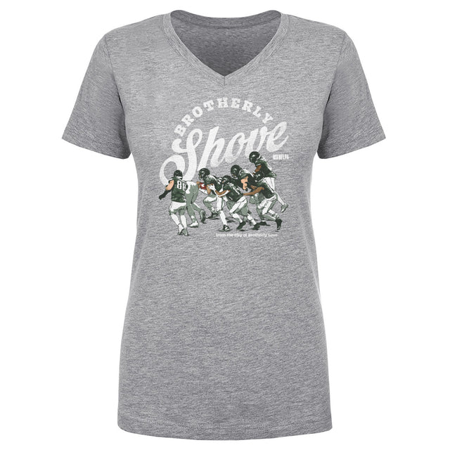 Jalen Hurts Women's V-Neck T-Shirt | 500 LEVEL
