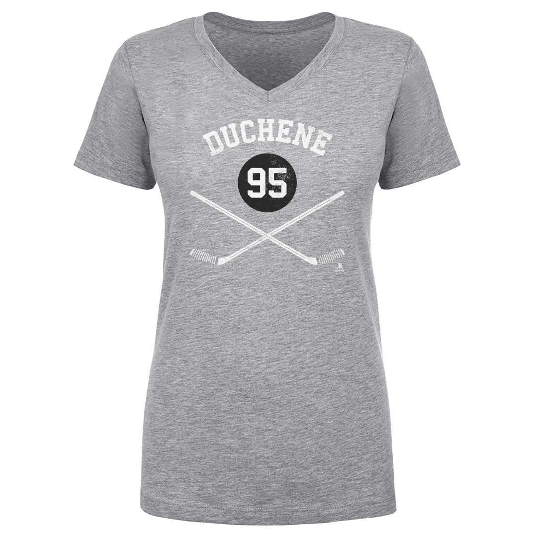 Matt Duchene Women's V-Neck T-Shirt | 500 LEVEL
