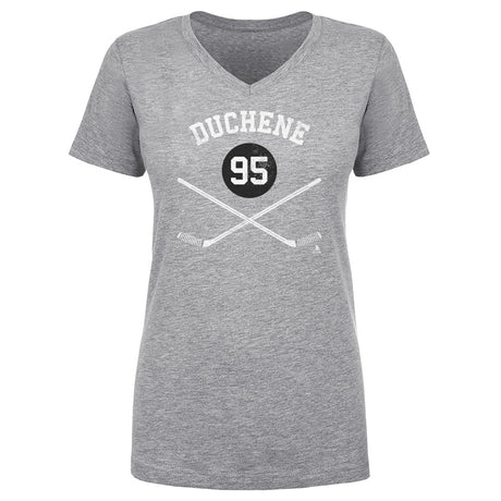 Matt Duchene Women's V-Neck T-Shirt | 500 LEVEL