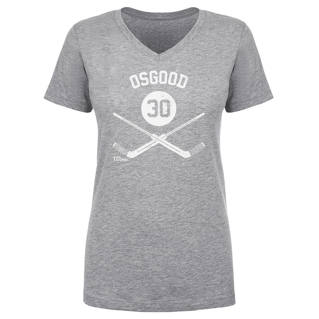 Chris Osgood Women's V-Neck T-Shirt | 500 LEVEL