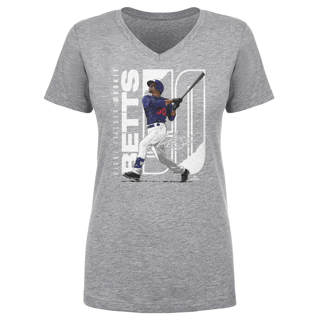 Mookie Betts Women's V-Neck T-Shirt | 500 LEVEL