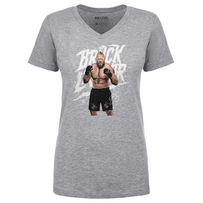 Brock Lesnar Women's V-Neck T-Shirt | 500 LEVEL