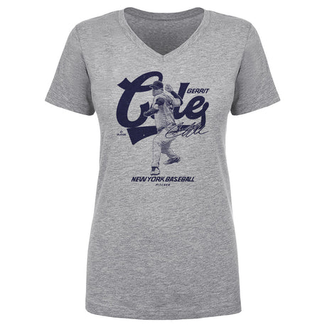 Gerrit Cole Women's V-Neck T-Shirt | 500 LEVEL