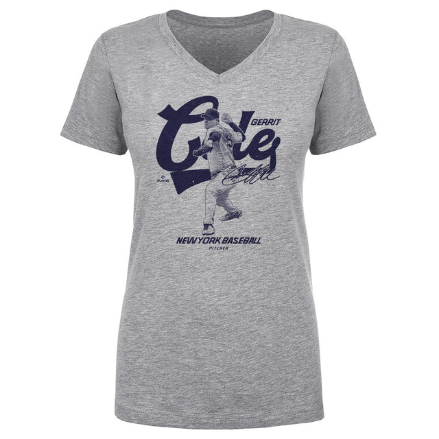 Gerrit Cole Women's V-Neck T-Shirt | 500 LEVEL