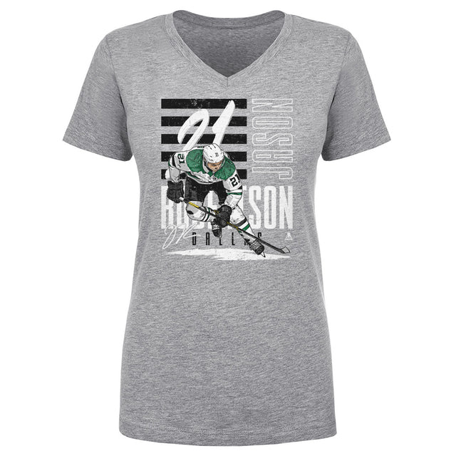 Jason Robertson Women's V-Neck T-Shirt | 500 LEVEL