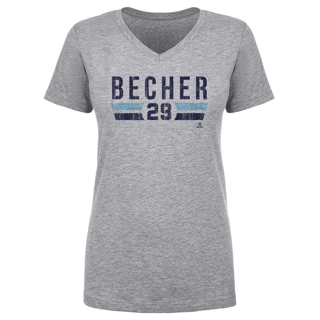 Simon Becher Women&#39;s V-Neck T-Shirt | 500 LEVEL