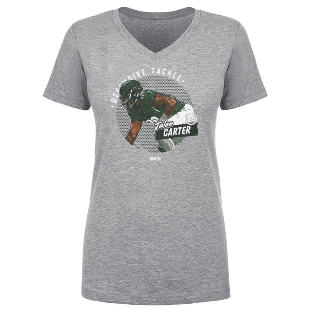 Jalen Carter Women's V-Neck T-Shirt | 500 LEVEL