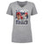 Mike Trout Women's V-Neck T-Shirt | 500 LEVEL