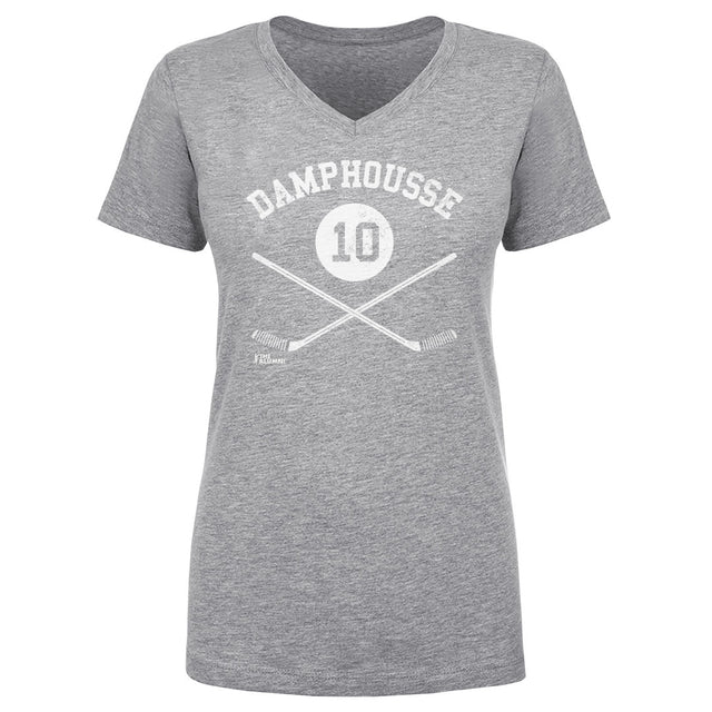 Vincent Damphousse Women's V-Neck T-Shirt | 500 LEVEL
